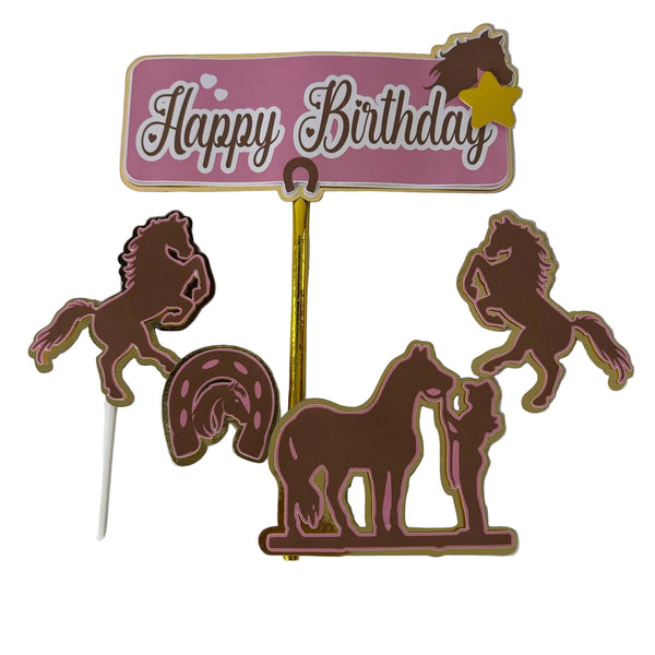 Horses topper cake, themed birthday parties, horse lovers and girls who are passionate about horses!