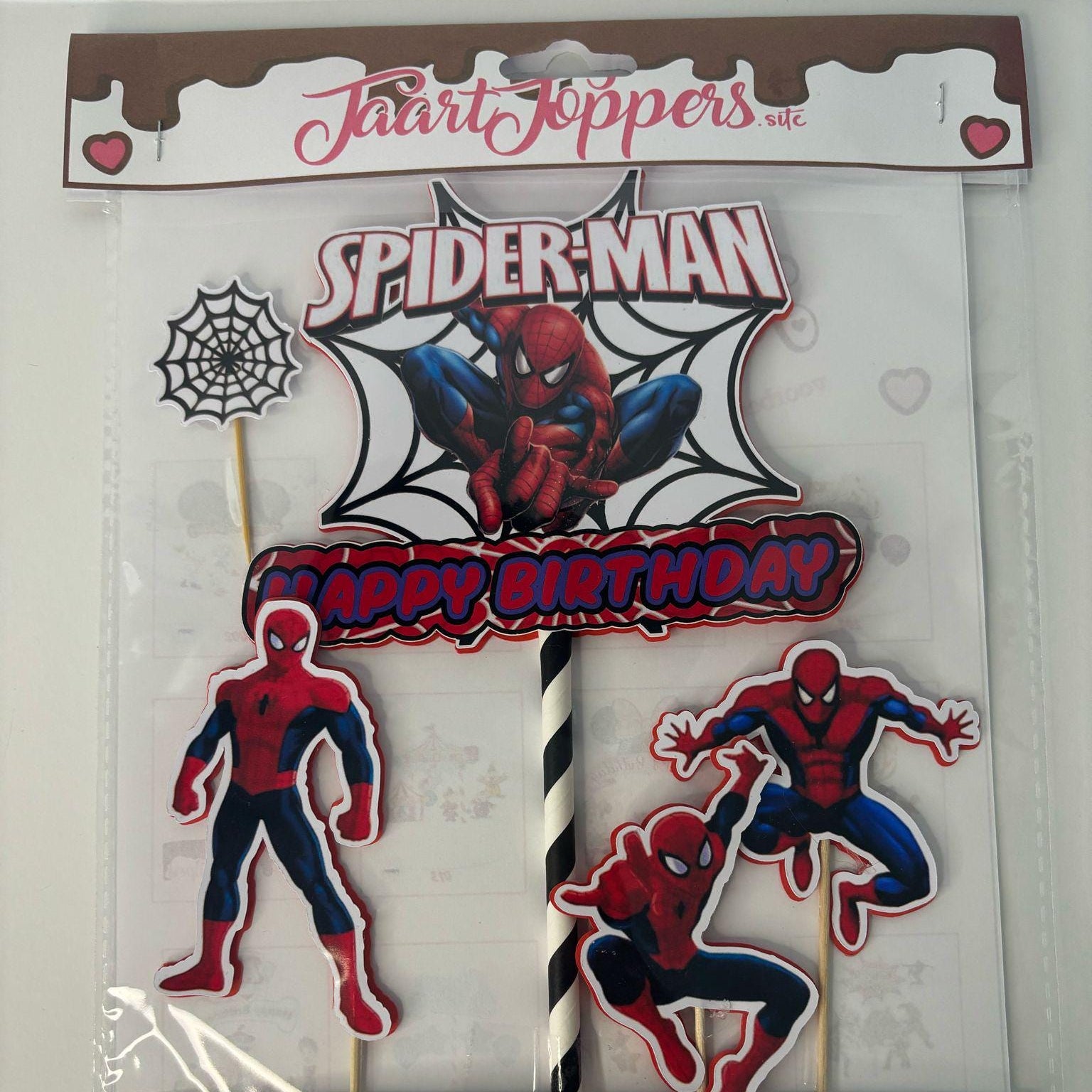 Spider-Man Taartdecoratie in Lagen – Model 2 – afbeelding 3