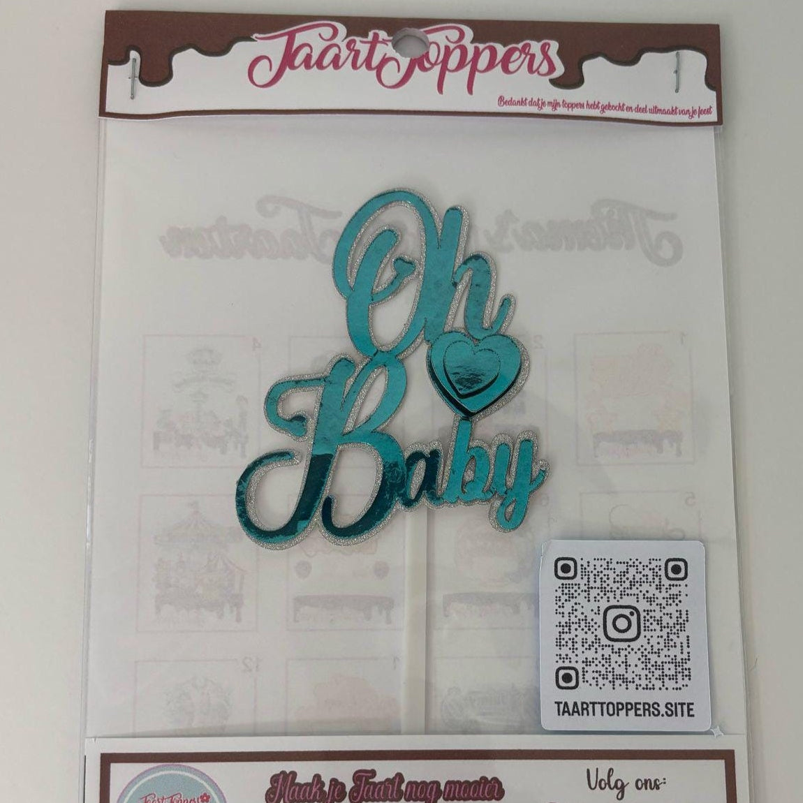 Oh Baby Cake Topper