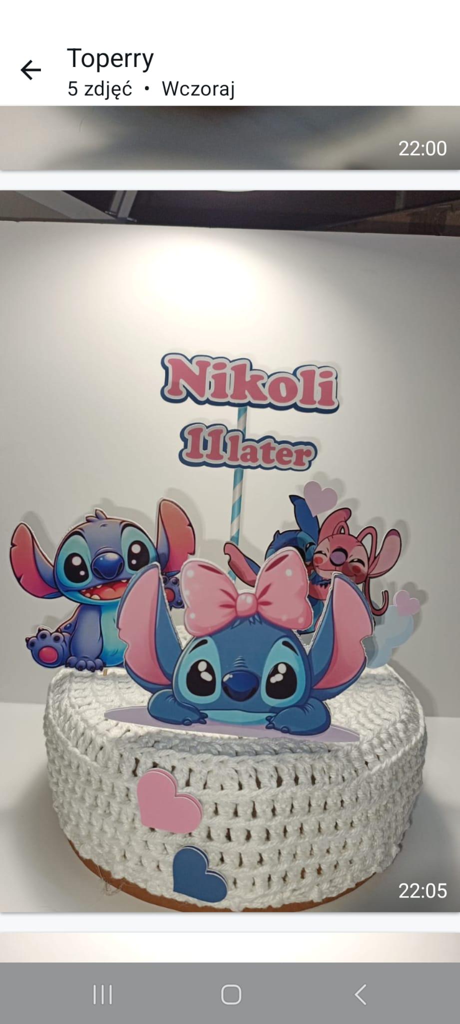 Stitch Taartdecoratie in Lagen – afbeelding 4