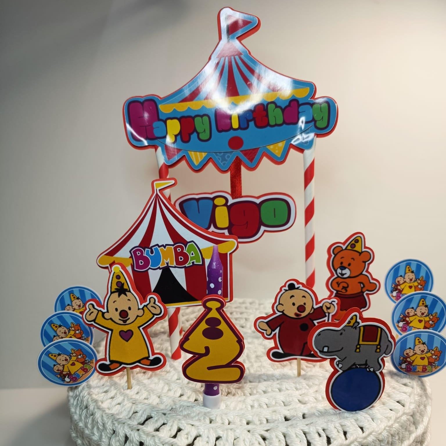 Bumba Taartdecoratie in Lagen – afbeelding 3