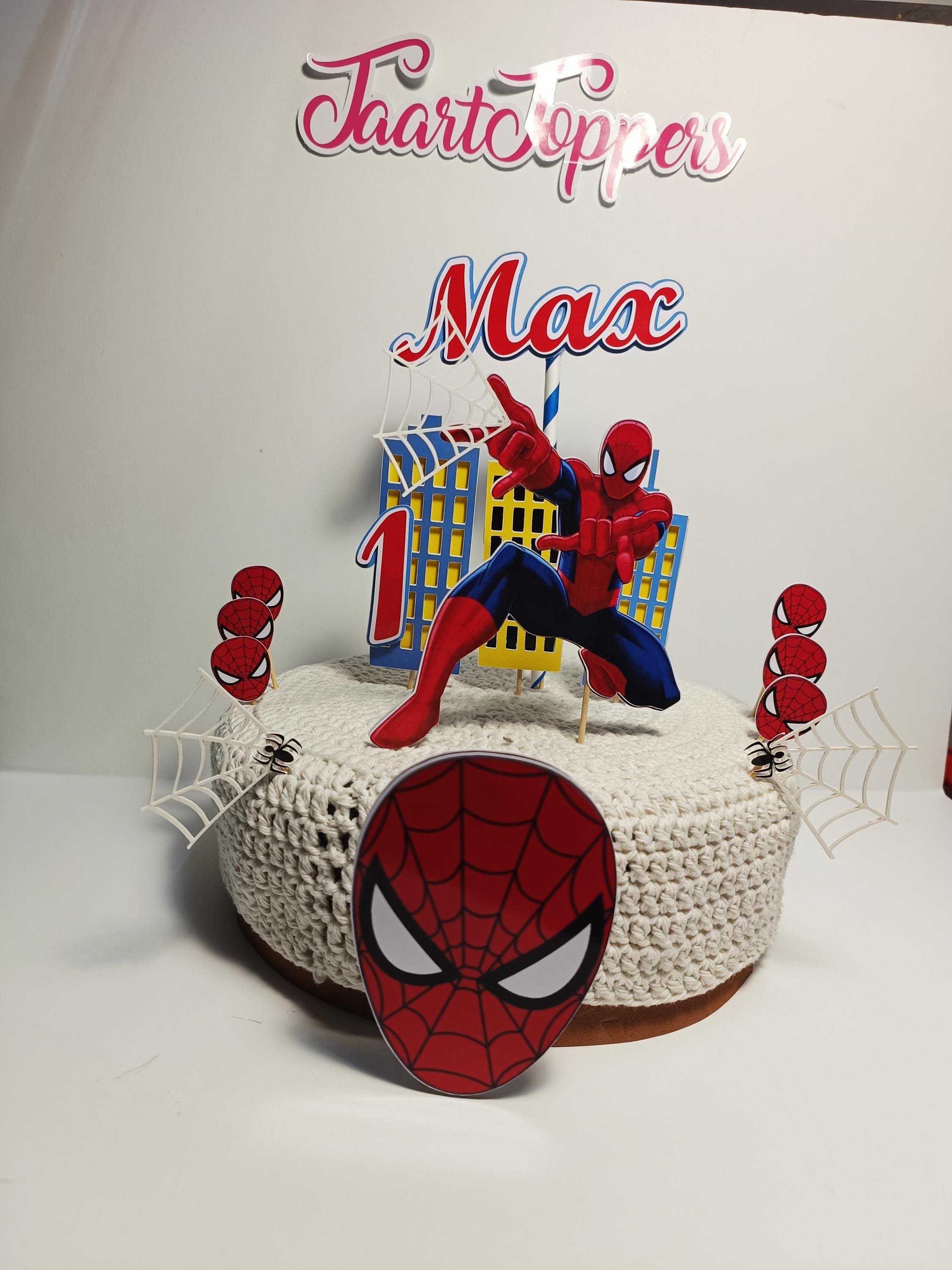 Spider-Man Taartdecoratie in Lagen – Model 1 – afbeelding 3