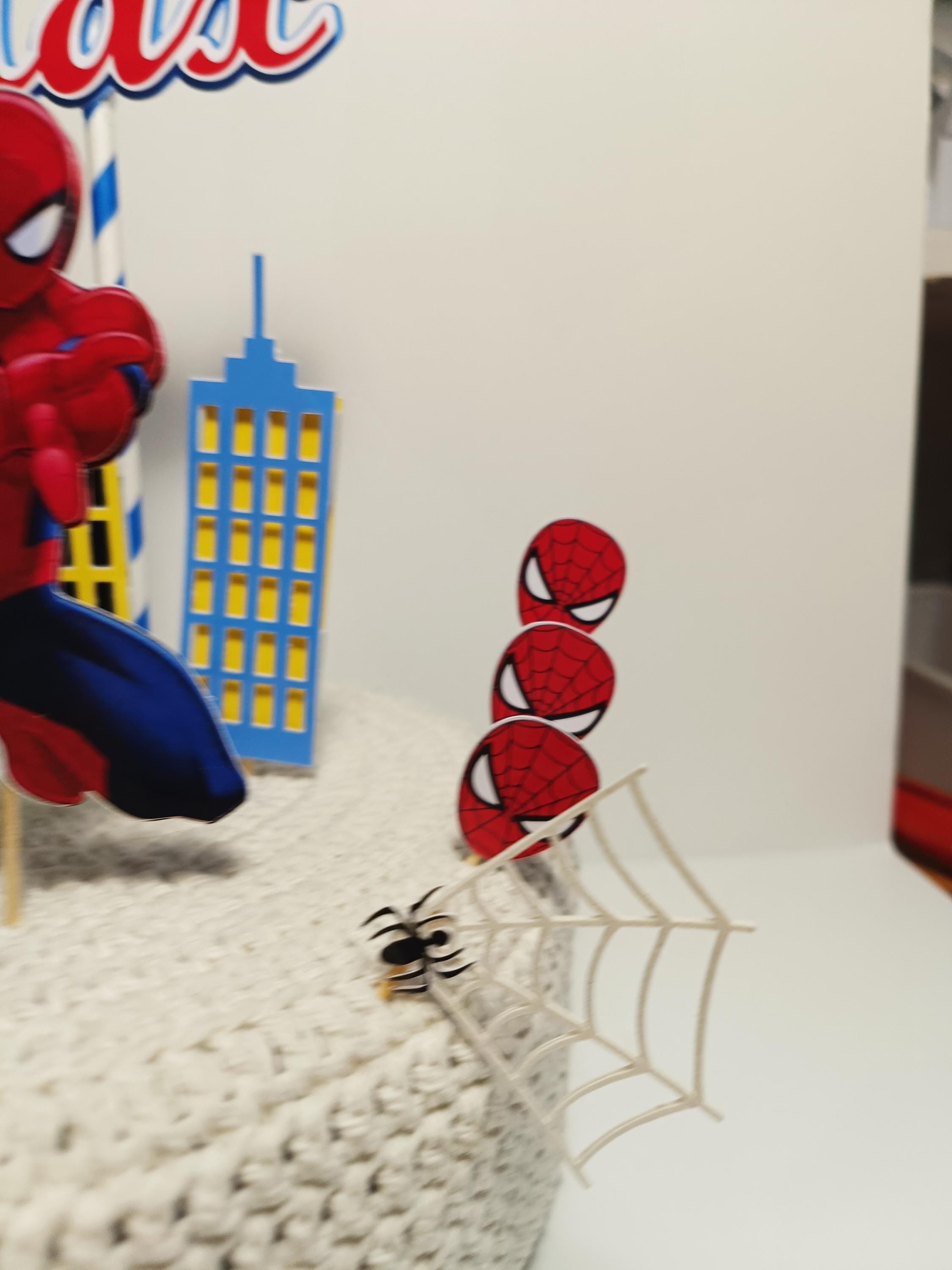 Spider-Man Taartdecoratie in Lagen – Model 1 – afbeelding 6