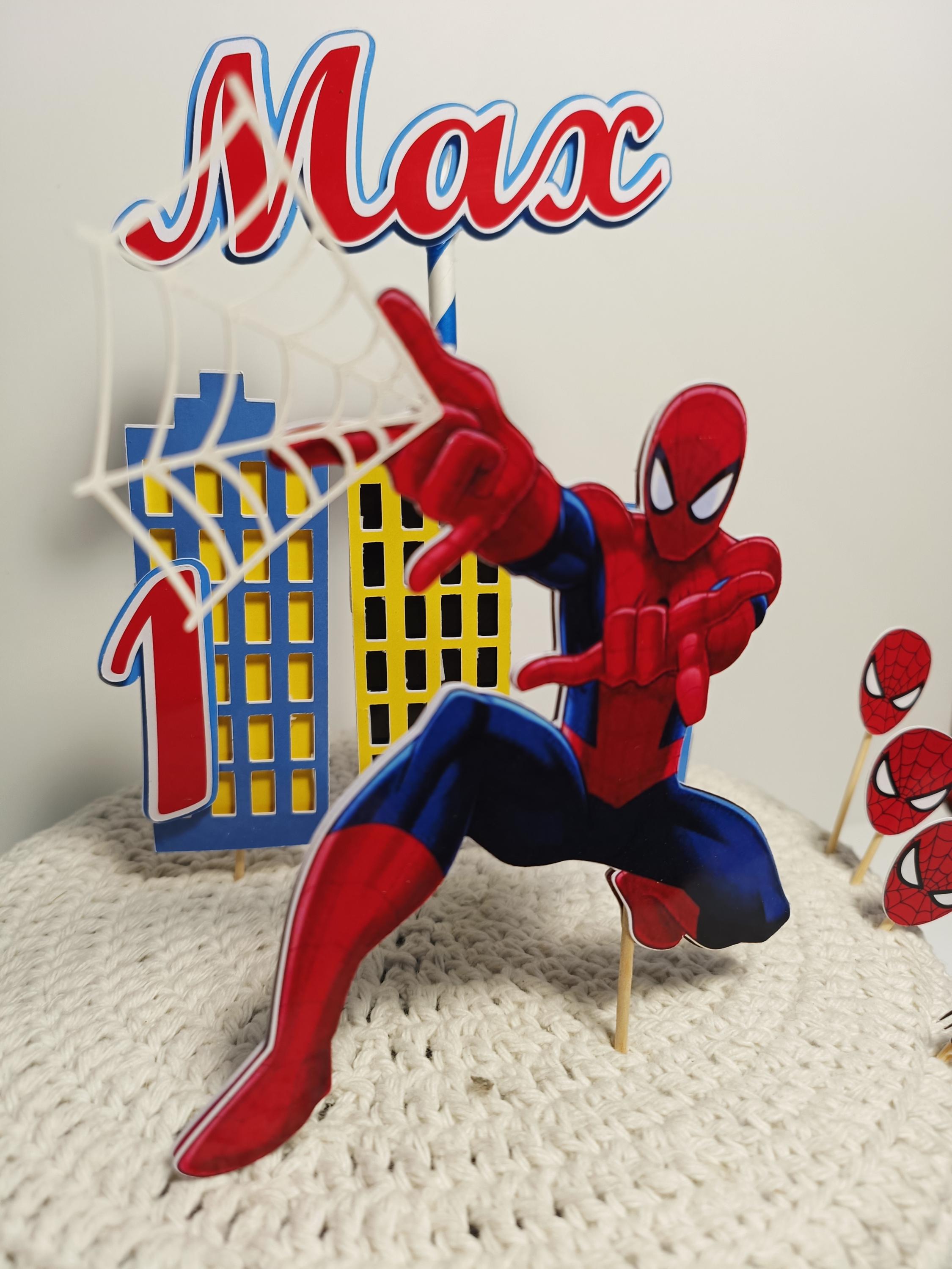 Spider-Man Taartdecoratie in Lagen – Model 1 – afbeelding 8